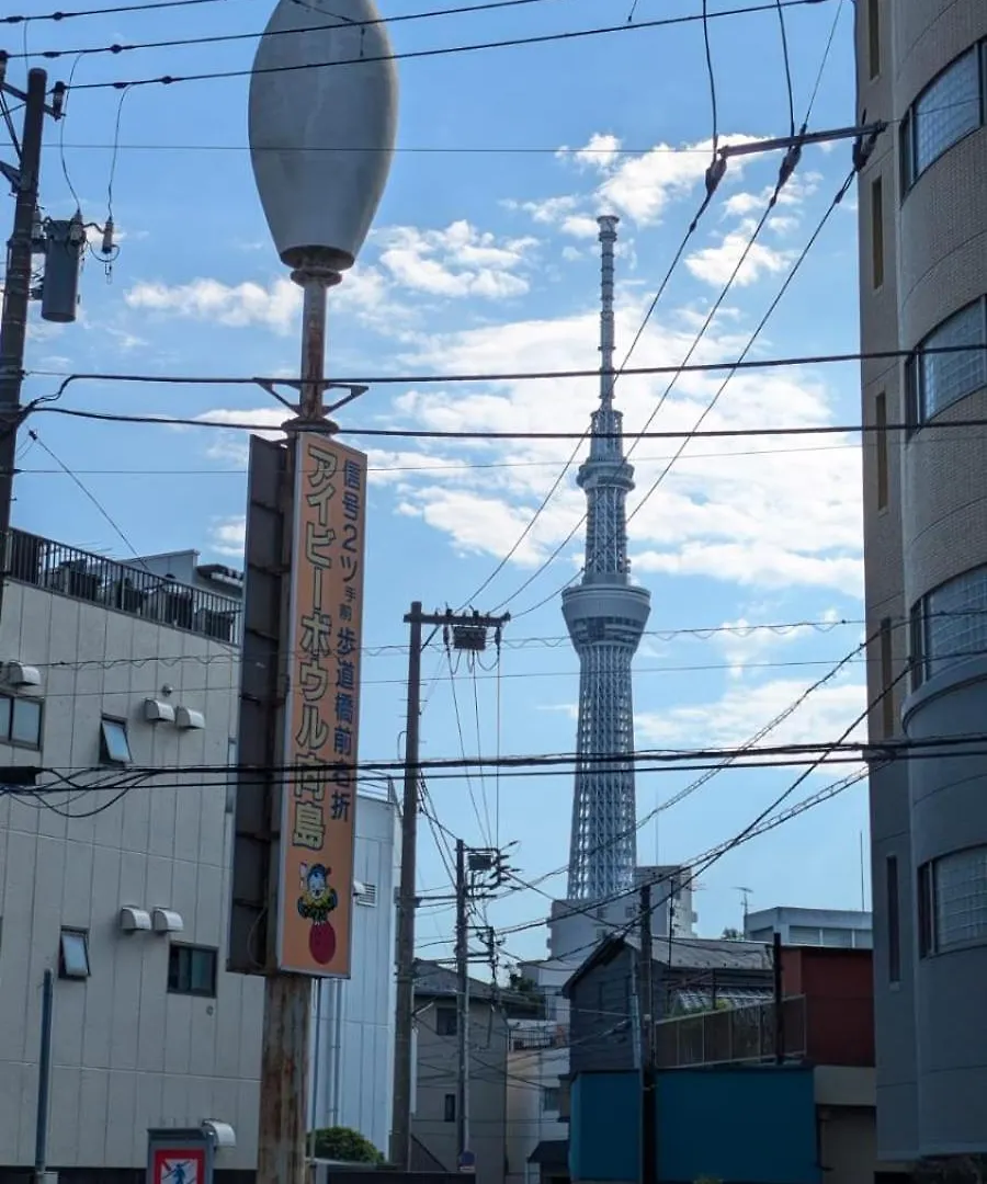 Tokyo Skytree Tower・Asakusa Ashiana Guest House